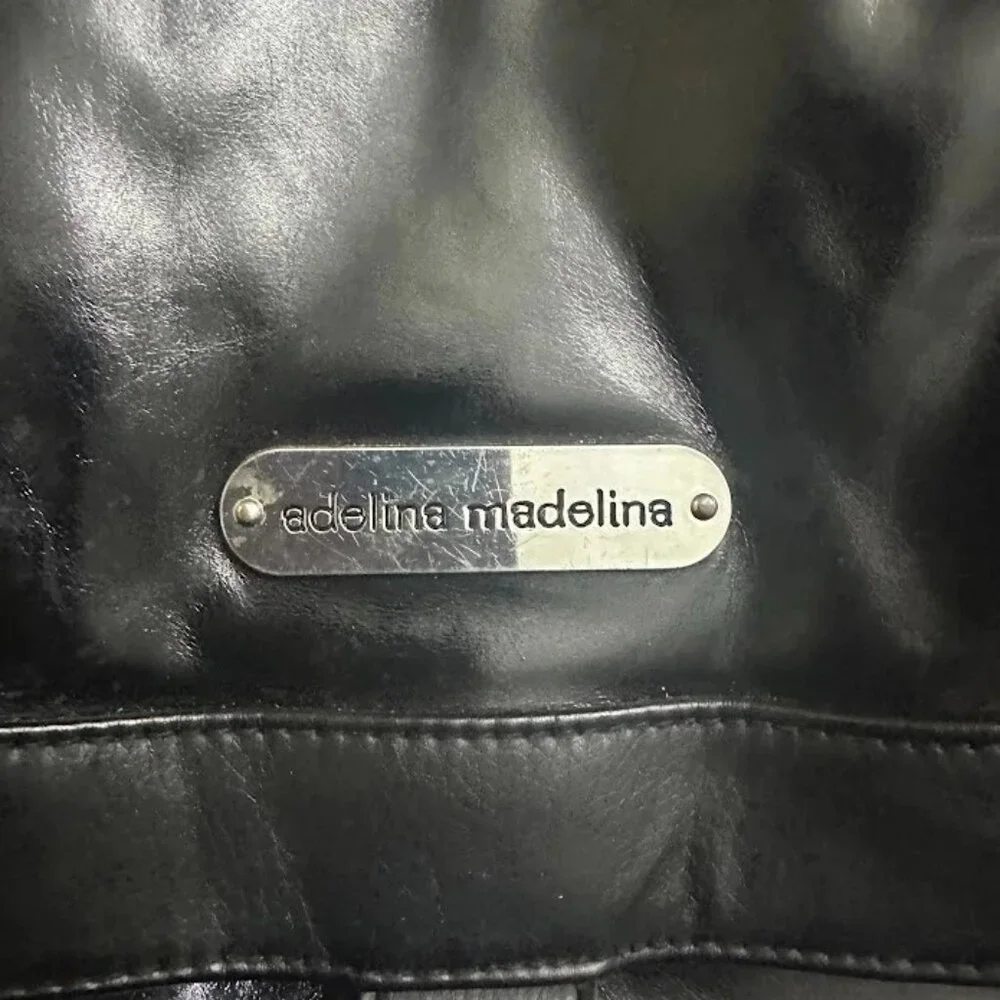Adelina Madelina Diaper Bag & Wipes Case Large Black It's A Breeze Backpack